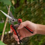 Stainless Steel Pruning Shears for Gardening