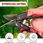 Douevo Heavy Duty Adjustable Pruning Shears
