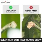Heavy Duty Bypass Pruning Shears with Ergonomic Handle