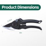 Lightweight Garden Pruning Scissors with SK-5 Blades