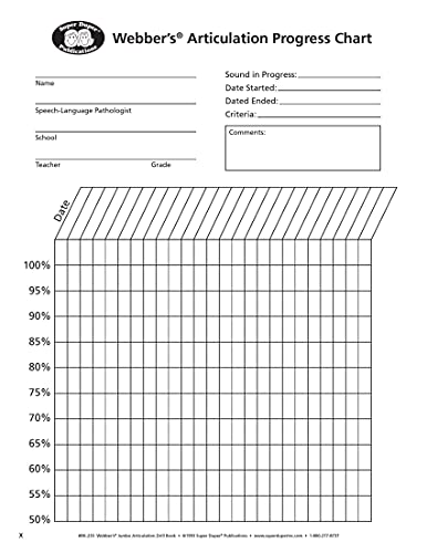 Webber's® Jumbo Articulation Drill Book: Reproducible drill sheets for target sounds in the initial, medial, and final positions of Words, Phrases, and Sentences! Includes hundreds of delightful pictures.