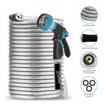 Stainless Steel 5ft Kink-Free Garden Hose