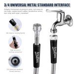Stainless Steel 5ft Kink-Free Garden Hose