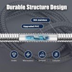 Stainless Steel 5ft Kink-Free Garden Hose