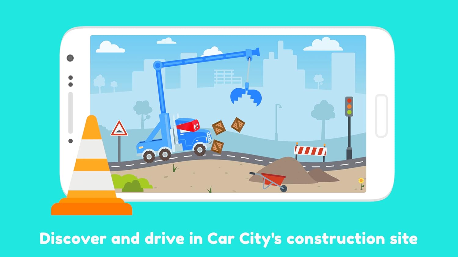 Carl the Super Truck Roadworks: Dig, Drill & Build
