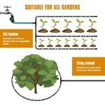 25FT Soaker Hose for Garden Beds - Heavy Duty