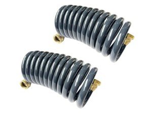 SANFU 15ft Retractable Garden Water Hose with Brass Fittings