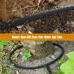 25FT Soaker Hose for Garden Beds - Heavy Duty