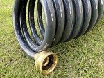 SANFU 15ft Retractable Garden Water Hose with Brass Fittings