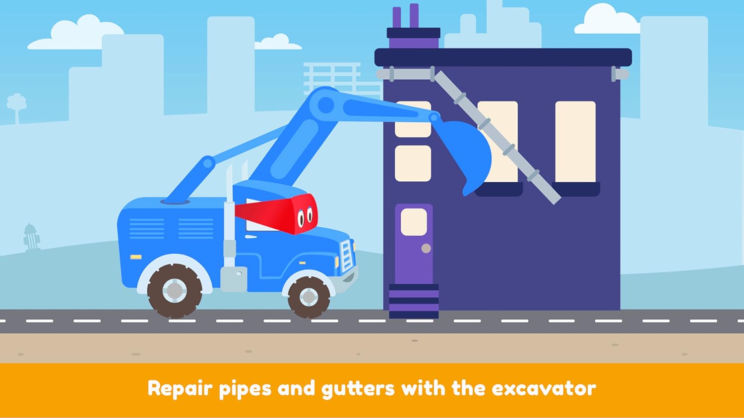 Carl the Super Truck Roadworks: Dig, Drill & Build