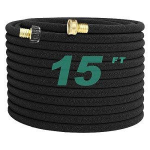 15 FT Heavy Duty Soaker Hose with Brass Connector