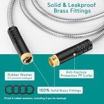 Sowgreen 3ft Flexible Stainless Steel Garden Hose