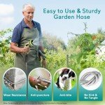Sowgreen 3ft Flexible Stainless Steel Garden Hose