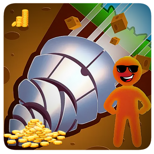 Drill and Collect :Digging Coin stickman