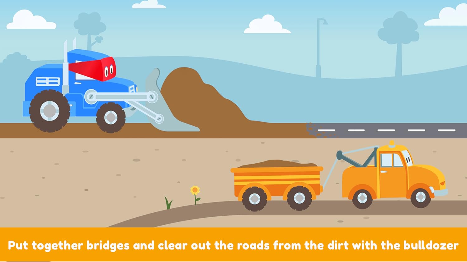 Carl the Super Truck Roadworks: Dig, Drill & Build