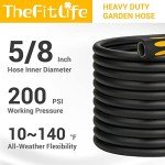 TheFitLife 25ft Kink Resistant Garden Hose
