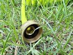 SANFU 15ft Recoil Garden Hose with Brass Fittings