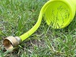 SANFU 15ft Recoil Garden Hose with Brass Fittings