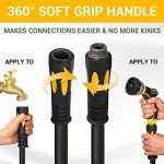 TheFitLife 25ft Kink Resistant Garden Hose