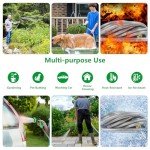 DEDUR Flexible 100 Ft Garden Hose with Nozzles
