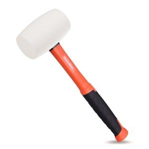 16oz Rubber Mallet with Fiberglass Handle