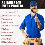 16oz Non-Sparking Brass Hammer with PVC Handle