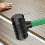 BUSKPOK 3LB Dead Blow Hammer with Steel Shot
