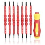 Insulated Electrician Screwdriver Set with 14 Tips