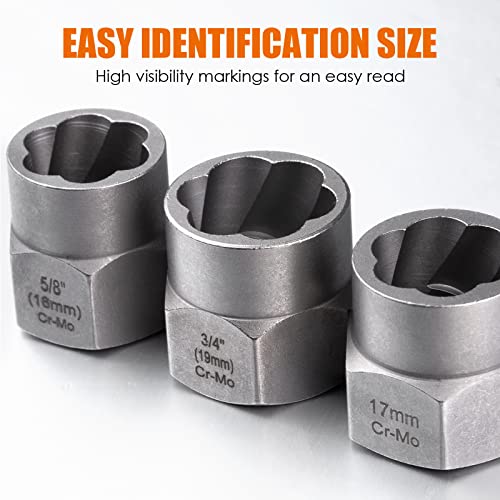 THINKWORK Bolt Extractor Set - 13+1 Pieces