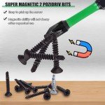 10-Piece Magnetic PZ2 Impact Screwdriver Bit Set