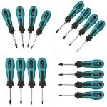 Y-Type Screwdriver Set with PP Handle - Chrome Steel