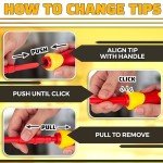 Insulated Electrician Screwdriver Set with 14 Tips