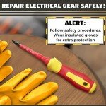 Insulated Electrician Screwdriver Set with 14 Tips