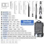 138PCS Precision Screwdriver Set for Electronics Repair