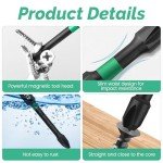 10-Piece Magnetic Screwdriver Bit Set for Impact Wrenches