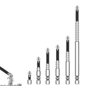 Magnetic Screwdriver Bit Set - 6 Pieces