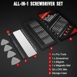 31-in-1 Precision Screwdriver Set with Case