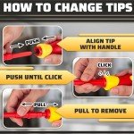 Insulated Screwdriver Set with 14 Magnetic Tips
