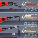 61PCS #2 Phillips Impact Bit Set with Driver