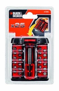 Black + Decker 26-Piece Screwdriver Bit Set