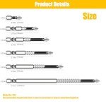Magnetic Screwdriver Bit Set - 6 Pieces