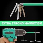 Magnetic Screwdriver Bit Set - 6 Durable Bits