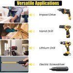 Saipor 12-Piece Long Torx Screwdriver Bit Set