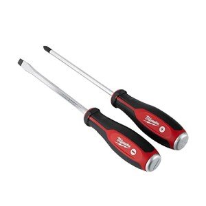 Milwaukee 2-Pack Magnetic Screwdrivers in Black/Red
