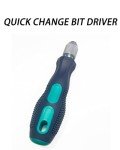 1/4" Hex Quick Release Bit Driver Handle