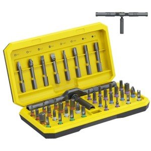 42-in-1 Ratchet Screwdriver Set with Case