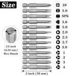 13-Piece Magnetic Screwdriver Bit Set
