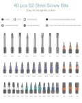 42-in-1 Ratchet Screwdriver Set with Case