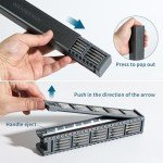 Mini Electric Screwdriver Set with 72 Magnetic Bits