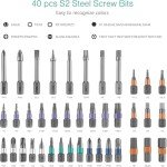 ORIA 42-in-1 Precision Ratchet Screwdriver Set
